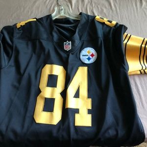 Nike Steelers Antonio Brown Color Rush Jersey (Men